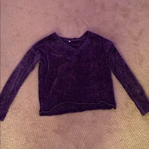 comfy velvet sweater